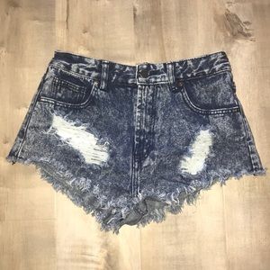 Forever 21 denim shorts